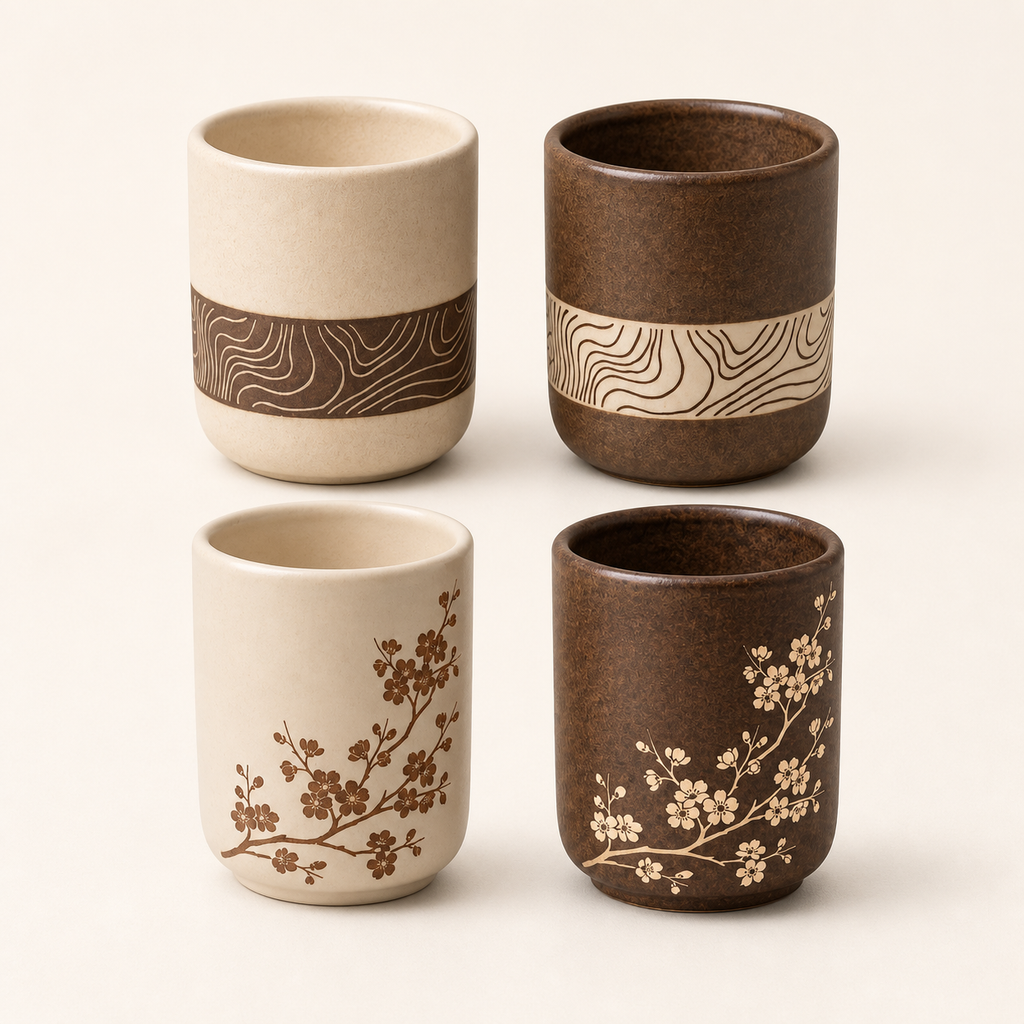 Green Tea Cup Set