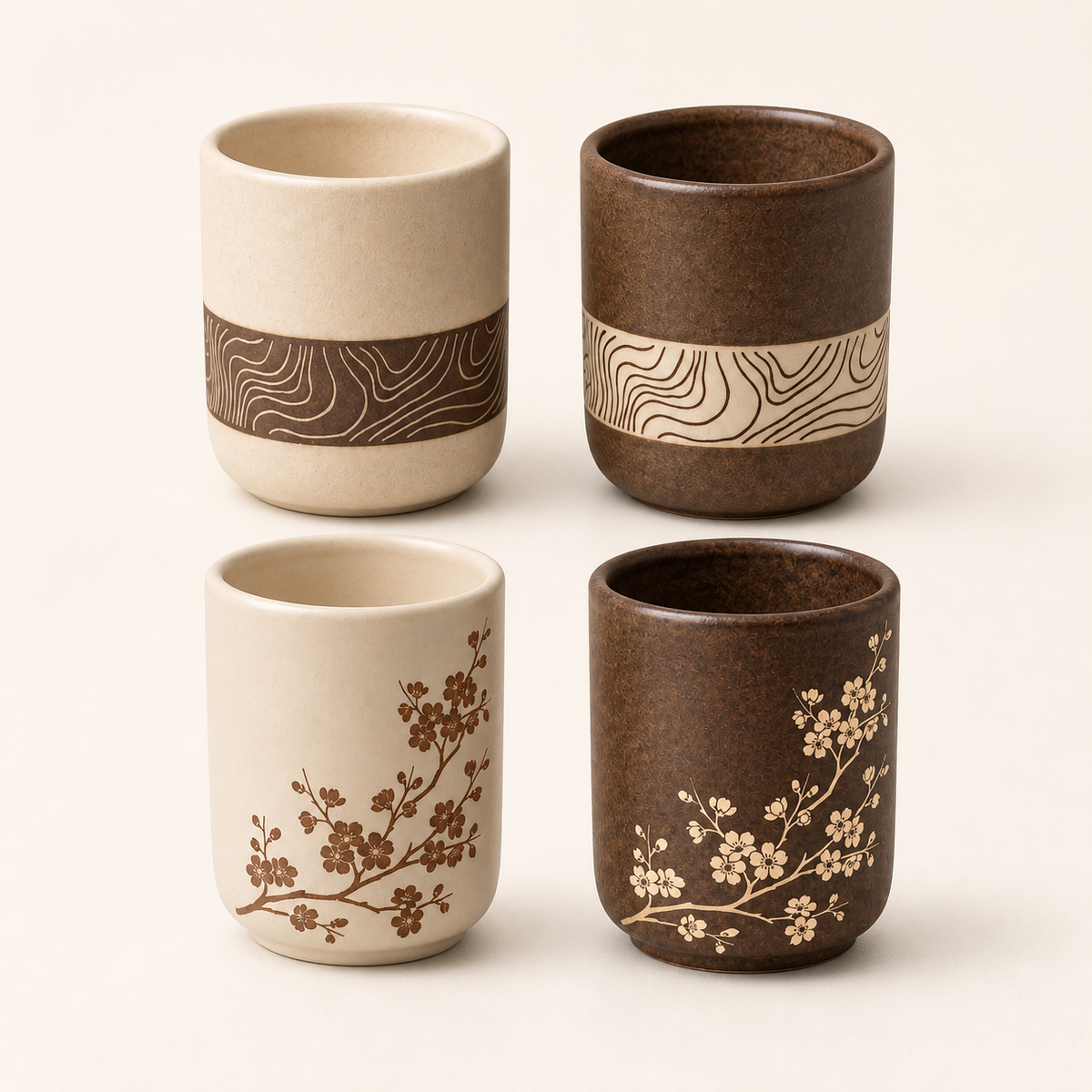 Green Tea Cup Set