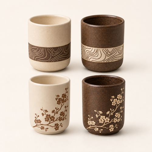 Green Tea Cup Set